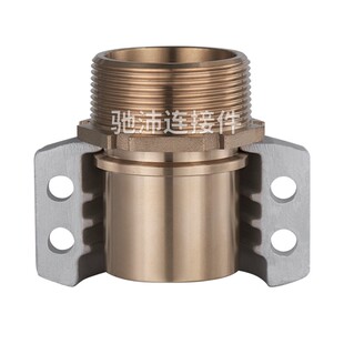 DIN2817铝合金管卡EN14420-3安全管夹盾构两半扣EPS塑机软管抱箍