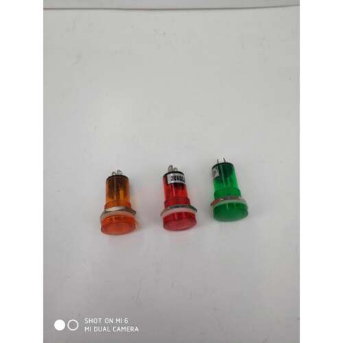 XD15-1/PL1604 电源指示灯/信号灯15MM 平头螺口220V 红绿黄高质