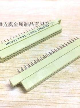 欧式插座 2.54MM间距 9001-36441C00A 2*22PIN 2排44芯 244直孔