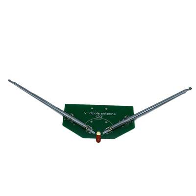 新款FM调频航空卫星云图正V羊角拉杆天线 V-dipole antenna
