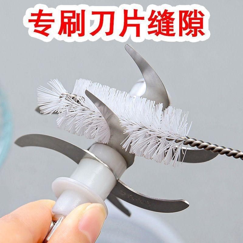 辅食机刀片清洗刷破壁机壶嘴缝隙清洁刷子豆浆机碎肉机长柄硬毛刷,农用物资,苗木固定器/支撑器,淘宝优惠券,粉丝福利购,淘宝优惠卷