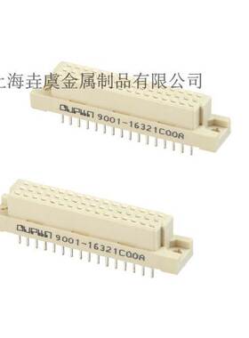 欧式插座 间距2.54MM 9001-16321C00A 332直孔 3排32P中间空一排