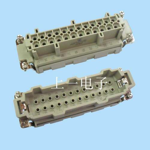 TE泰科SIBAS重载连接器HDC-HEC-024 016 010 006MC/FC 冷压接式