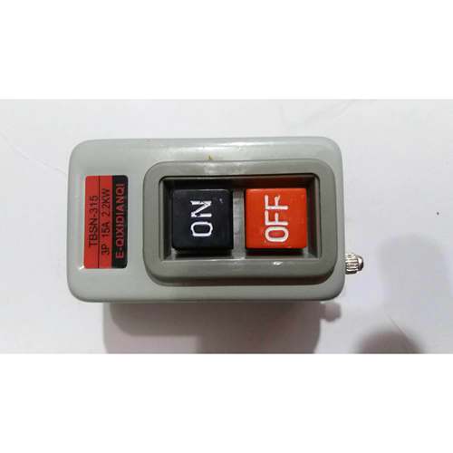 TBSN-315 动力用押扣开关 启动开关 控制按钮盒 3P 15A 2.2KW