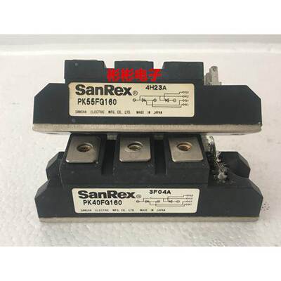 PK55FG160 PK55FQ160 PK55FG120 原装拆机 SanRex 三社可控硅模块