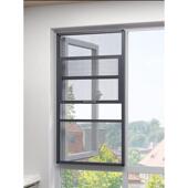 定做纱窗三推两推隐形回卷口袋纱窗