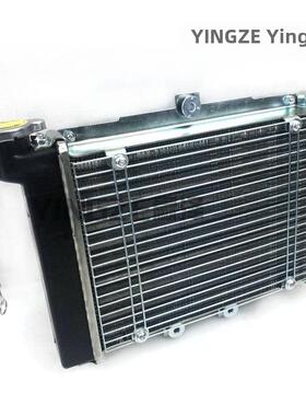 ATV200-250CC越野沙滩车配件水箱 水冷发动机水箱带风扇