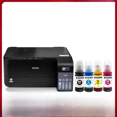 适用爱普生L11058墨水L3556打印机墨水L3558墨盒L3550补充装L1105