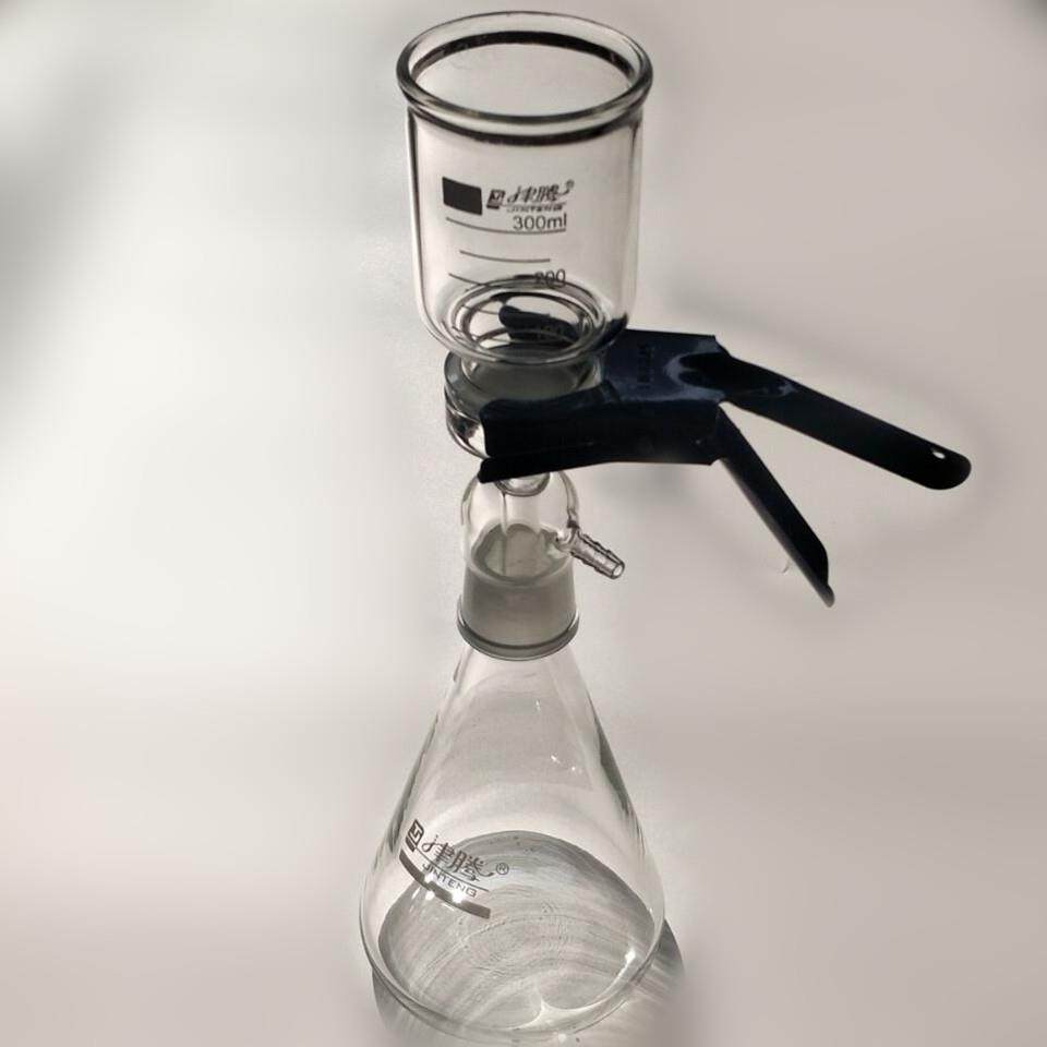 加厚型玻璃砂芯过滤装置/溶剂过滤器 500/1000/2000/3000/5000ML