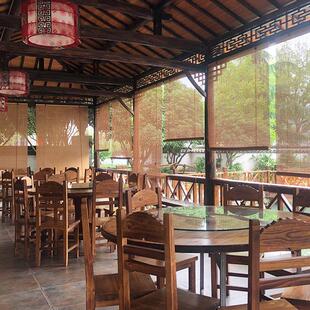 户外阳台凉亭清漆竹帘、防雨帘、可调卷帘、户外遮阳帘、遮光帘