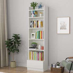 书架落地置物架客厅北欧简约家用小型置物柜子卧室收纳层架简易书