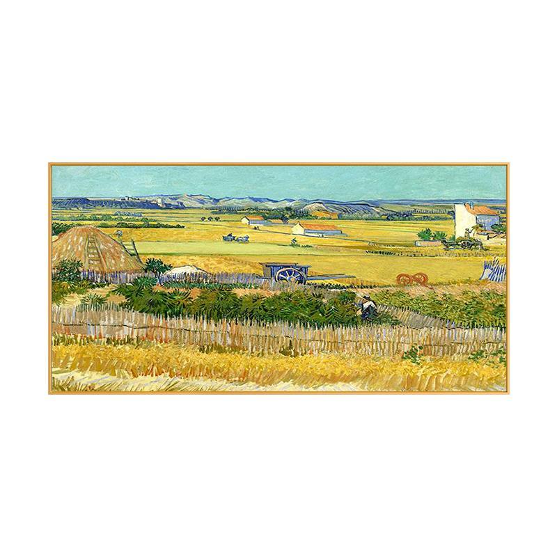 梵高丰收电表箱装饰画电闸盒遮挡挂画遮丑空开盒配电箱轻奢免打孔