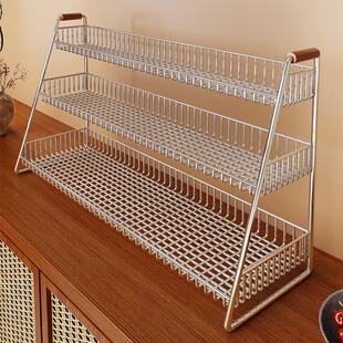 博古架杯架台面多层茶具展示架茶桌收纳架杯子沥水架茶室放茶杯架