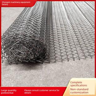 隧道炉网炼传送带耐高温食品清洗干燥钢丝网304不锈钢网带输送带