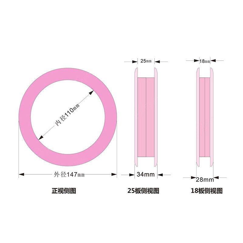 儿童床圆形卡环装饰圆圈维意定制卡扣装饰孔盖线盒上下床五金配件