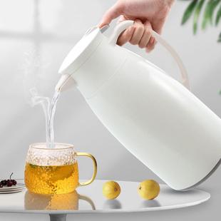 暖水瓶热水瓶学生宿舍大容量茶瓶1.6L玻璃内胆 保温壶家用可携式