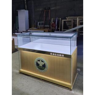 禁毒柜台展示柜彷真模型宣传品文化墙学校展厅手机样品玻璃柜陈列