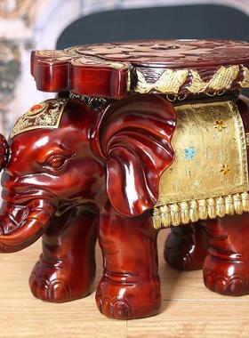 大象凳门口换鞋凳镇屋财富家居配件客厅高端落地式装饰品