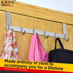 门后面挂勾置物架门后5cm厚房门挂在门上的挂衣钩门衣架挂钩背后