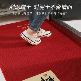 进门地垫大门口除尘防滑脚垫家用进户门垫室内玄关吸水地毯 新中式