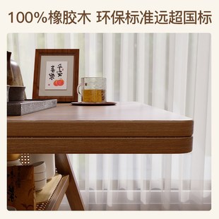 家用喝茶休闲桌椅组合一桌两椅茶台泡茶桌 实木阳台小茶桌2025新款