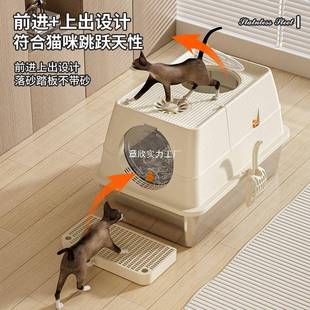 防外封溅防带出顶入式 加砂盆号高款 不锈钢全闭猫式 翻盖 活动价