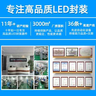 {活动价}EMC支架5050高亮5054灯珠白光RA显指CRI70/80/85/90/95/9