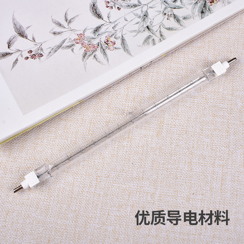 碘钨灯管烤鸭炉耐高温500w太阳灯烤箱灯夹式卤钨灯管1000w灯