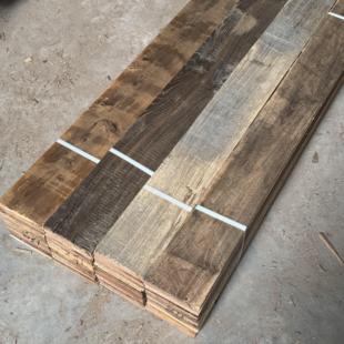 老株木实木板风化纹理老木板硬杂木民宿覆古装饰护墙板悬吊式天花