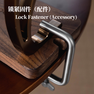 恋家压面器锁口固件304不锈钢手工打磨用于固定面条机