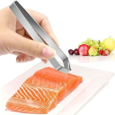 Seafood Bone Peeling Tool Pig Hair Clip Fishbone Tweezers