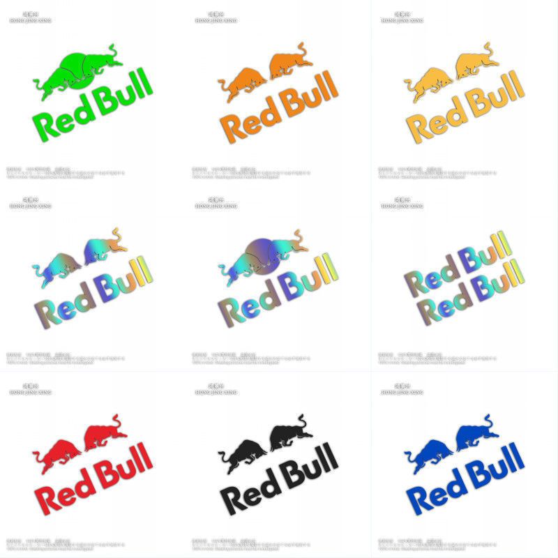 红牛Redbull车贴个性创意反光贴汽车电动摩托车划痕贴改装车贴纸