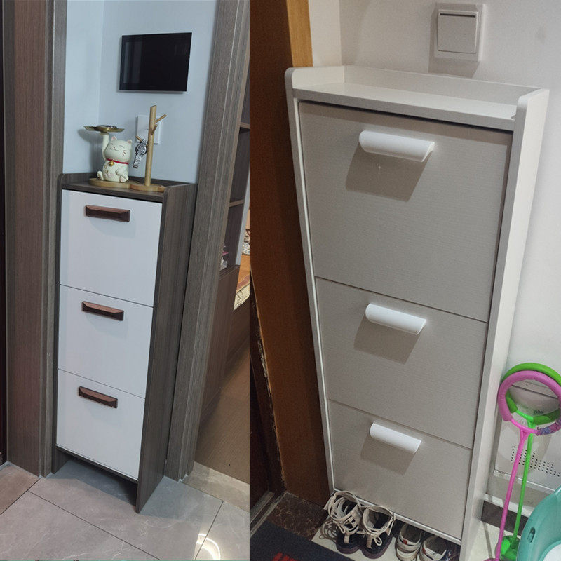 #门外鞋柜楼道电梯口小型40宽迷你窄45厘米50cm长薄款门口家,住宅家具,鞋柜,淘宝优惠券,粉丝福利购,淘宝优惠卷