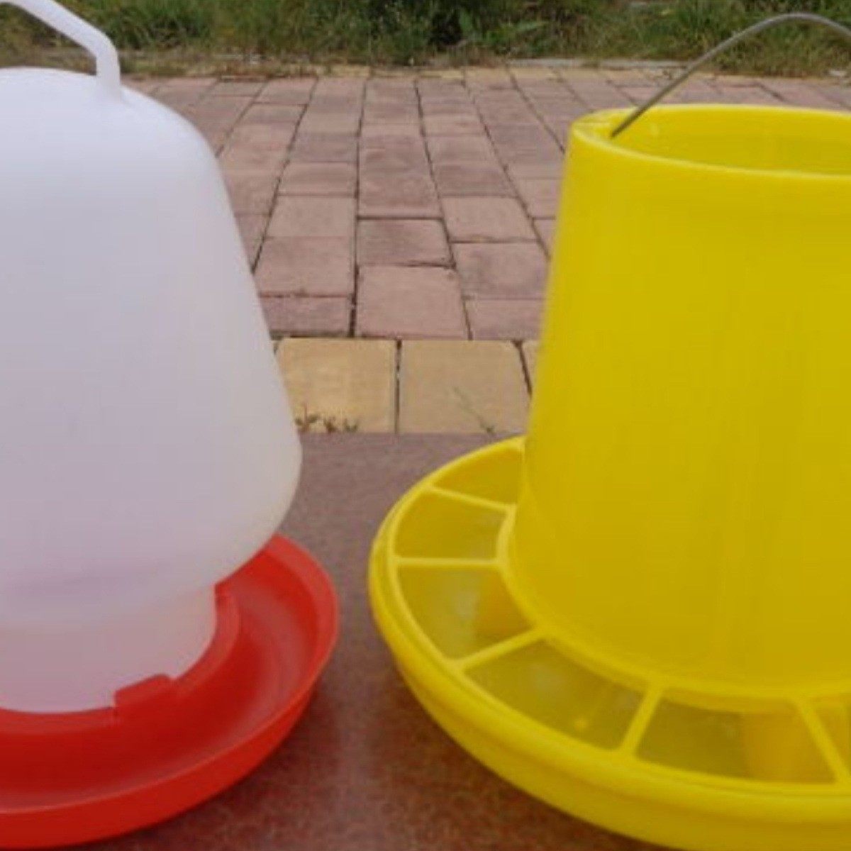 鸡料桶料槽食槽鸡料筒小鸡喂食器喂水器鸡鸭鹅鸽子自动下料桶,宠物/宠物食品及用品,宠物鸡/鸭/鸽笼,淘宝优惠券,粉丝福利购,淘宝优惠卷