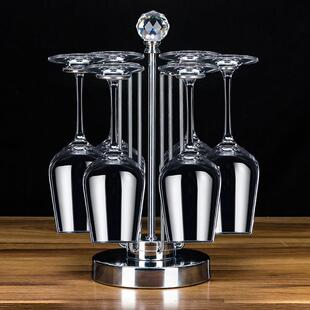 红酒杯架家用高端酒柜红酒架摆件装饰倒挂酒瓶架子现轻奢酒架挂架