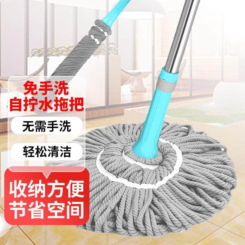 自拧水旋转拖把2025新款家用懒人免手洗地拖吸水拖布一拖净大墩布