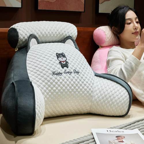 床头靠枕软包护腰靠垫大靠背沙发床上玩手机宿舍学生枕头床靠抱枕