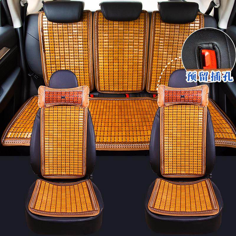 新能源夏季汽车凉席坐垫竹块凉垫家用轿车通用靠背垫座套透气防滑,汽车用品/电子/清洗/改装,通用座套/座垫,淘宝优惠券,粉丝福利购,淘宝优惠卷