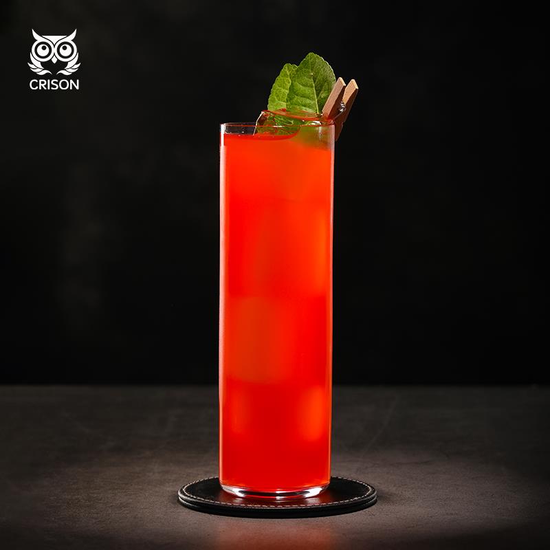 LD3901 CRISON 加长款长饮类鸡尾酒杯柯林杯海波杯水晶酒杯直升杯