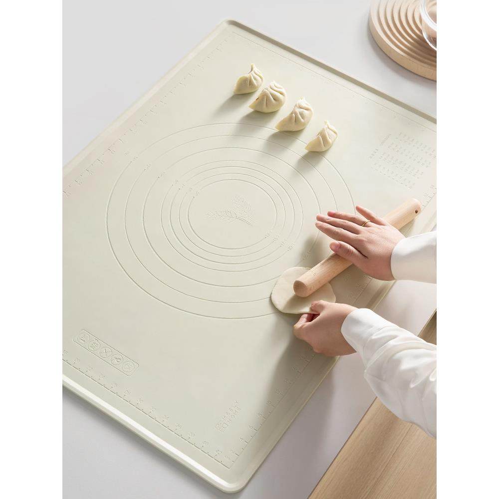 米力丰武食品级硅胶揉面垫滚动切案板家用面粉和面团垫饺子烘烤垫,厨房/烹饪用具,揉面垫,淘宝优惠券,粉丝福利购,淘宝优惠卷