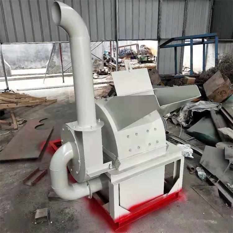 木板材下脚料粉碎机 木条木棒粉碎机 双口园林树枝圆木粉碎机