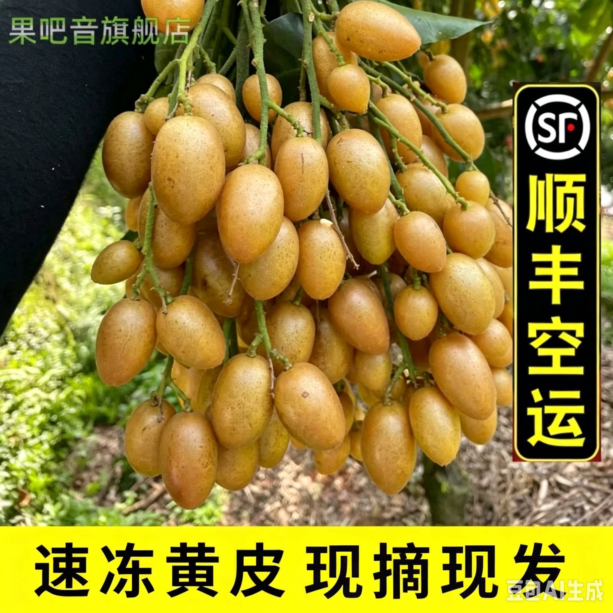 冷冻黄皮果新鲜 鸡心黄皮果肉粒其它