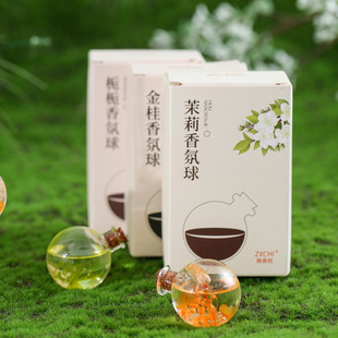 车载香薰植物香氛车载香薰汽车香水空气清新剂车用持久高级香氛球