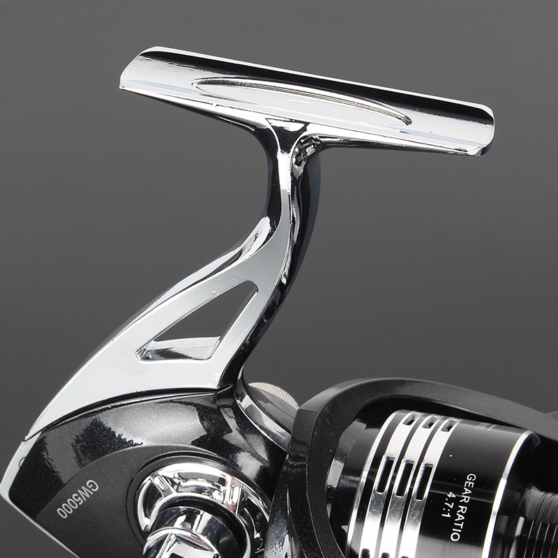 纺车轮全金属渔轮无间隙海竿轮抛竿远投轮路亚轮前卸力鱼线轮左右