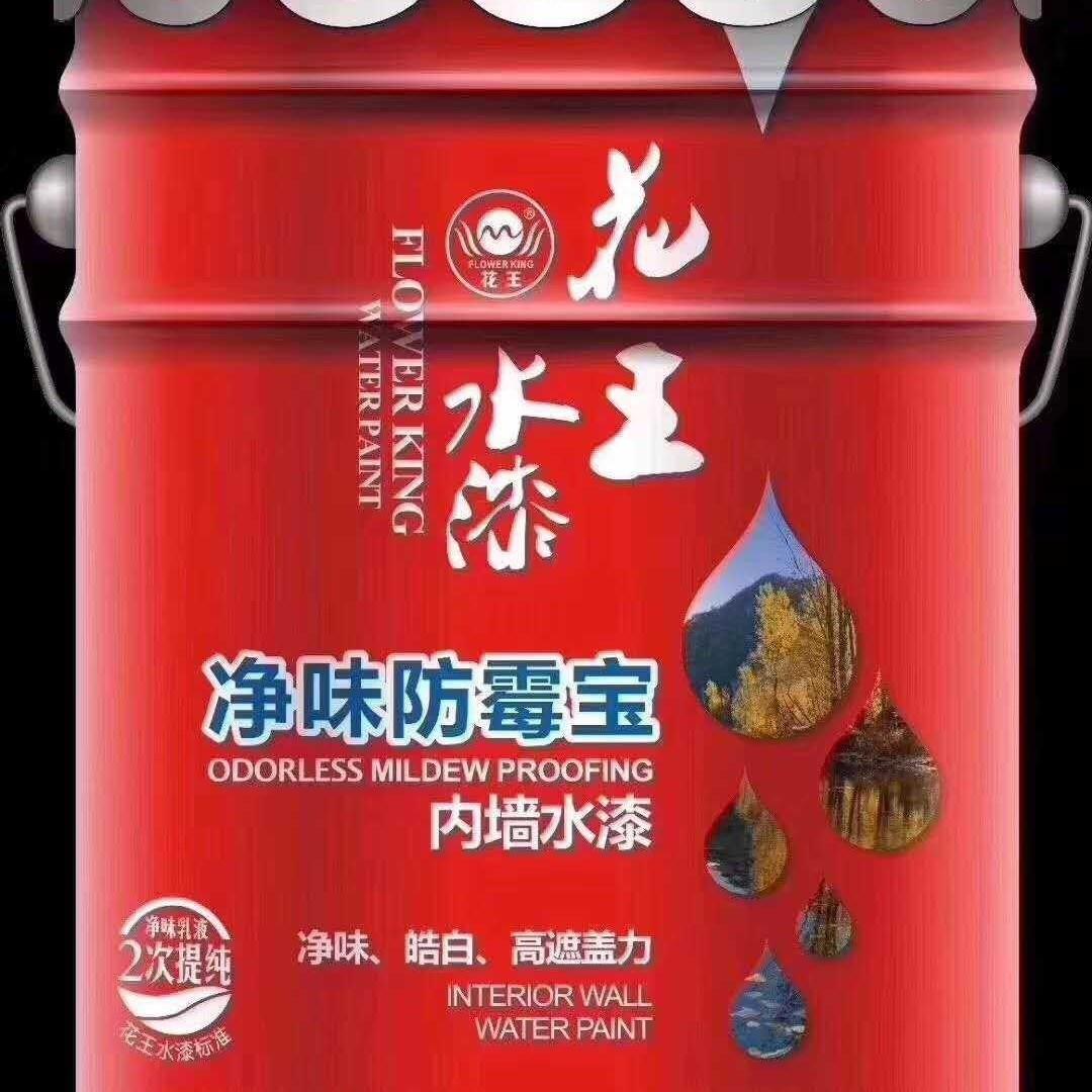 花王水漆净味防霉宝环保防水耐擦内墙漆新房装修自刷儿童老人适用