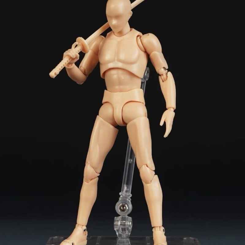 万代SHF素体人偶 绘画辅助模型关节可动人体手办动漫美术素描参考
