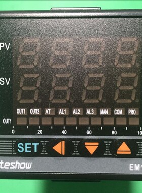 TESHOW台松温控器EM105-520温控仪PID控制器EM105-FKA4-MN*AN-B-N
