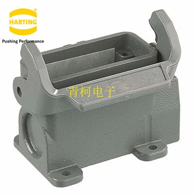 HARTING哈丁  19200100251 M25 10A封底底座 航空插头重载连接器