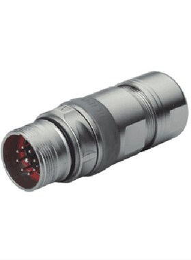 WEIPU威浦M23SJ9TK插座M23-9-12-17-19针公针直式电缆插头防水