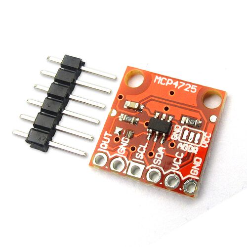MCP4725 模块 I2C DAC   开发板 MCP4725模块  开发板I2C DAC